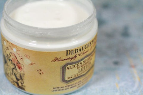 Alice's Nightmare in Wonderland Lotion - Debaucherous Alchemy