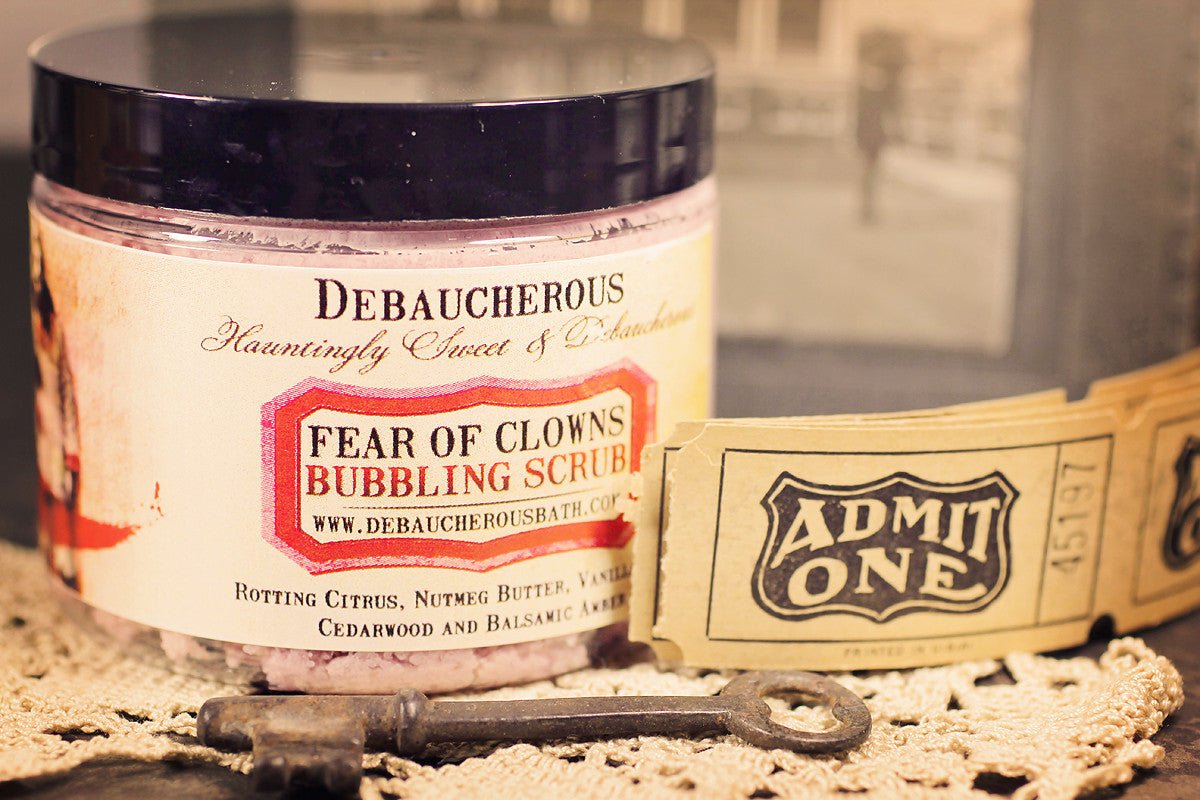 Fear of Clowns Bubbling Scrub - Debaucherous Alchemy LLC