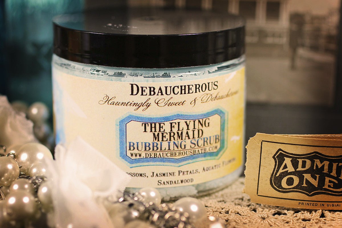 Flying Mermaid Bubbling Scrub - Debaucherous Alchemy