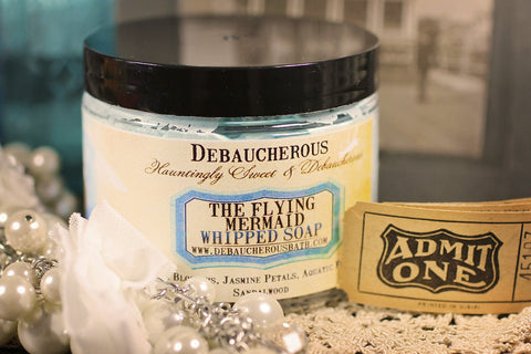 Flying Mermaid Whipped Soap - Debaucherous Alchemy
