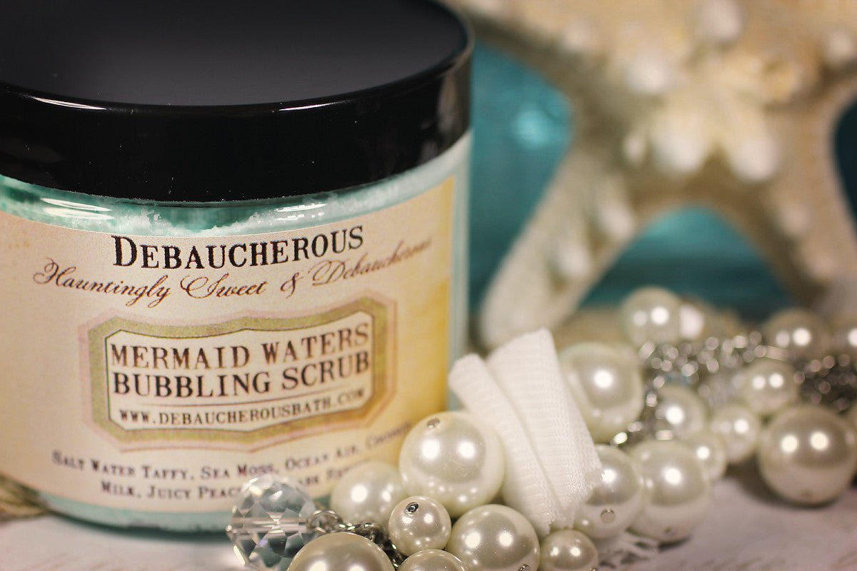 Mermaid Waters Bubbling Scrub - Debaucherous Alchemy