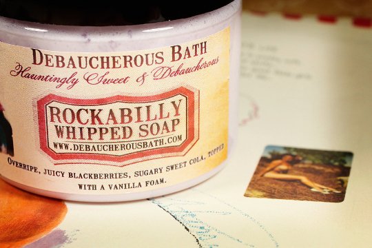 Rockabilly Whipped Soap - Debaucherous Alchemy
