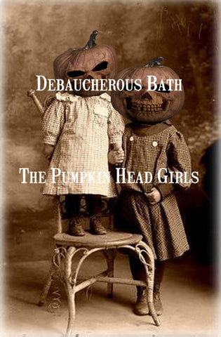 The Pumpkin Head Girls Bubbling Scrub - Debaucherous Alchemy LLC