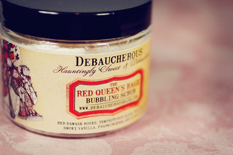 The Red Queens Rage Bubbling Scrub - Debaucherous Alchemy