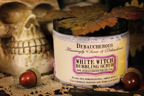 White Witch Bubbling Scrub - Debaucherous Alchemy LLC