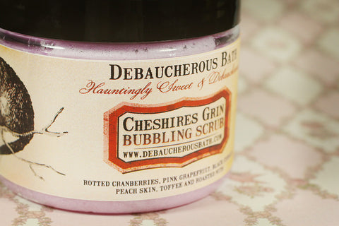 Cheshire Grin Bubbling Scrub - Debaucherous Bath