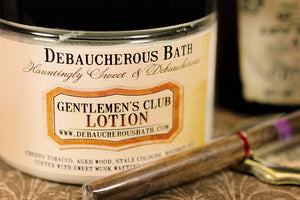Gentlemen's Club Lotion - Debaucherous Bath