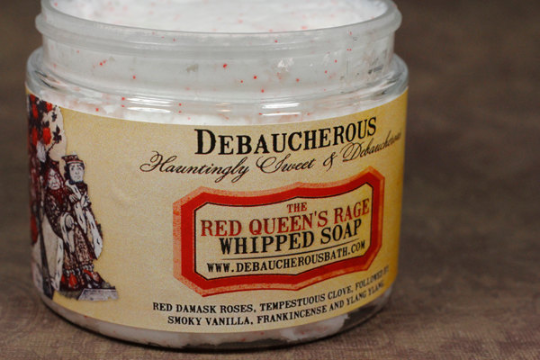 The Red Queens Rage Whipped Soap