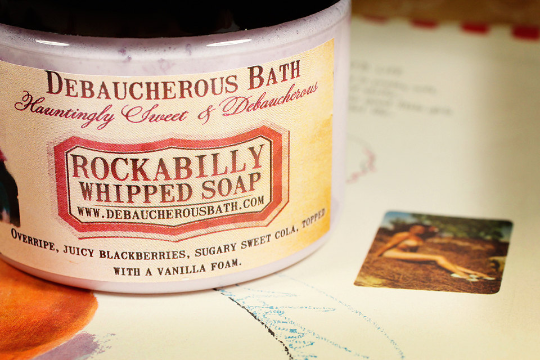 Rockabilly Whipped Soap