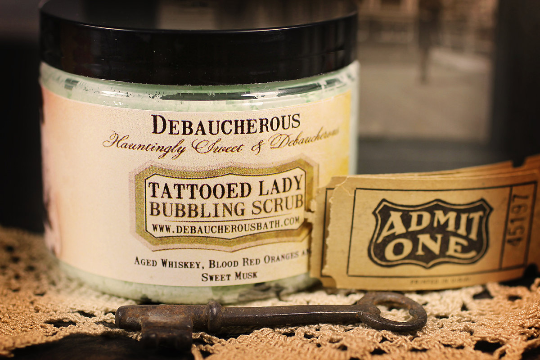Tattooed Lady Whipped Soap